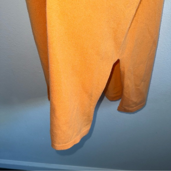 COPY - J. McLaughlin Orange Cashmere Long Cardigan - Picture 5 of 6
